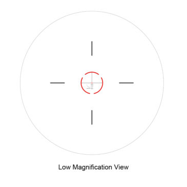 Der hohe Zoombereich erlaubt dem Schützen eine besonders detaillierte Zielerkennung.